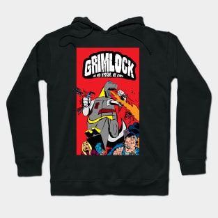 Transformers King Grimlock Godzilla Homage Hoodie